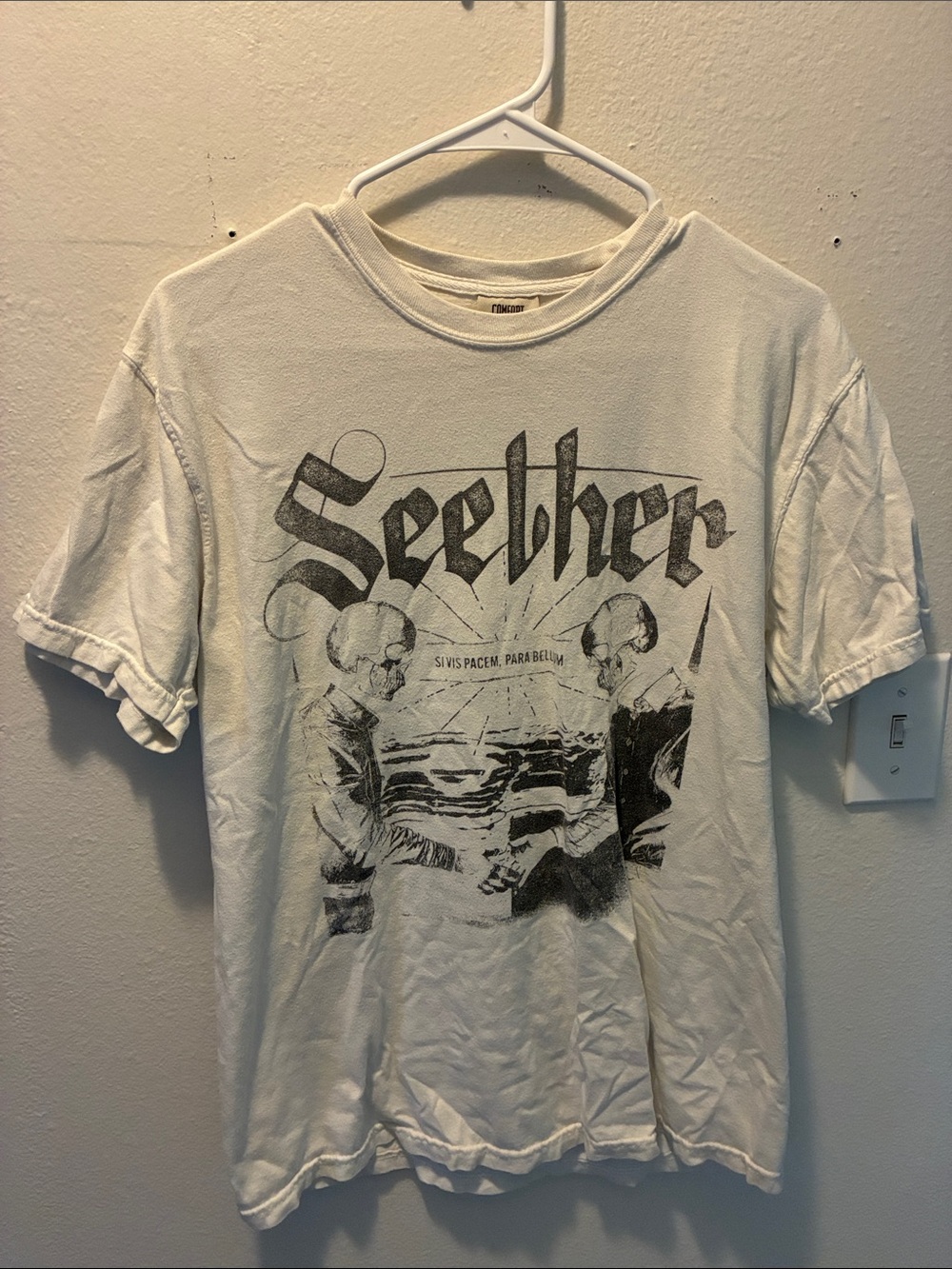 White Band Graphic T-Shirt